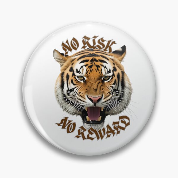 Item preview, No Risk – No Reward Tiger Photo Art  designed and sold by Debsgiftware .
