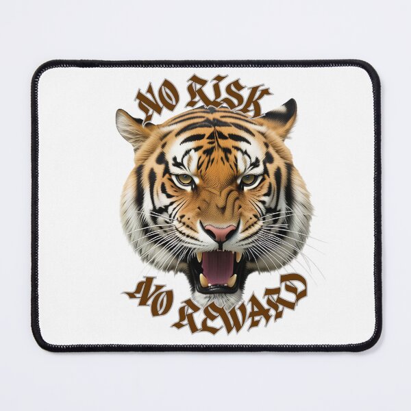 Item preview, No Risk – No Reward Tiger Photo Art designed and sold by Debsgiftware .