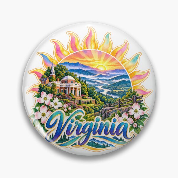 Item preview, Old Dominion State Sun designed and sold by Whimspired By Paxx.