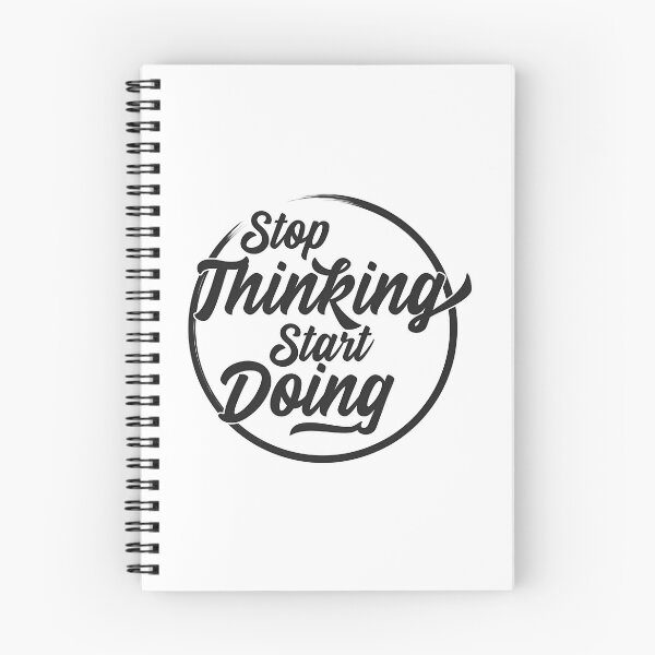 Item preview, Stop Thinking Start Doing - Motivational designed and sold by hal-omaggard.