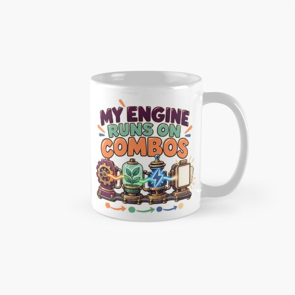 Item preview, My Engine Runs on Combos designed and sold by aihrgdesign.
