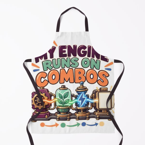 Item preview, My Engine Runs on Combos designed and sold by aihrgdesign.