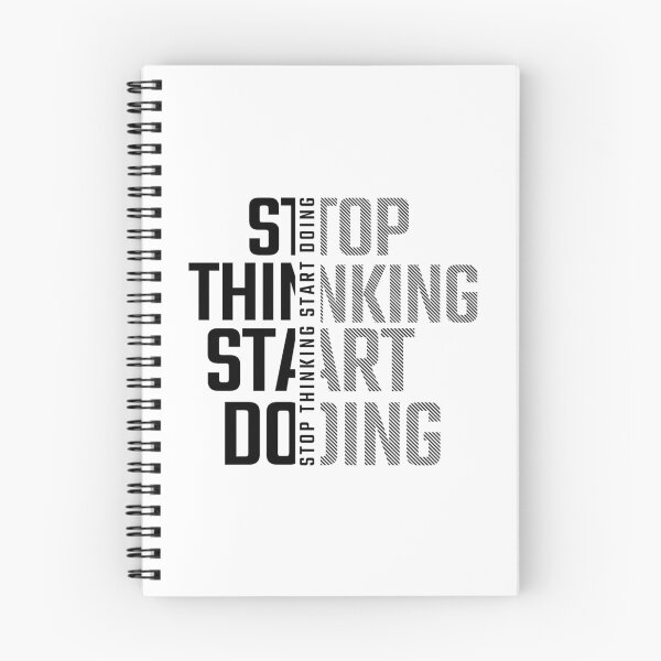 Item preview, Stop Thinking Start Doing designed and sold by hal-omaggard.