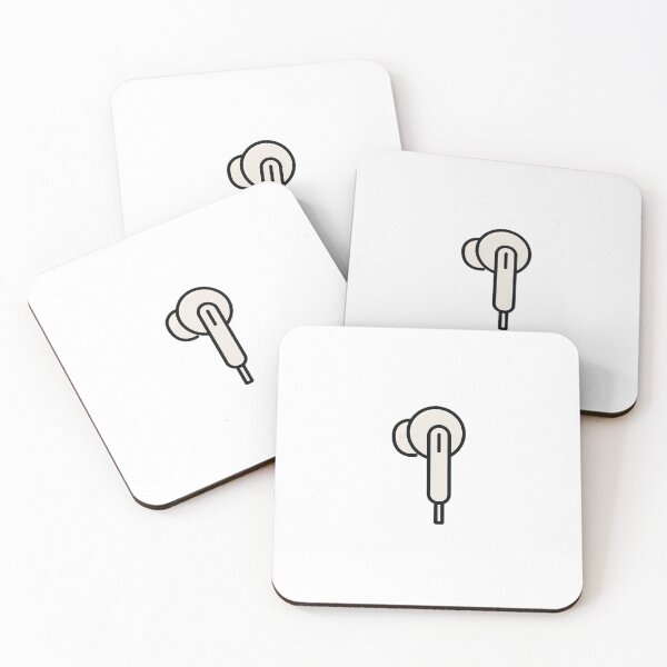 Item preview, Minimalist Earbud Icon – Clean Line Music Symbol designed and sold by Alphakenon.