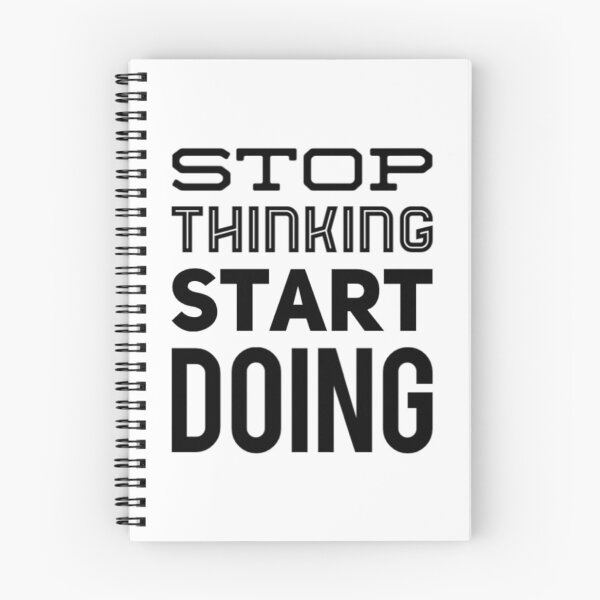 Item preview, Stop Thinking Start Doing designed and sold by hal-omaggard.
