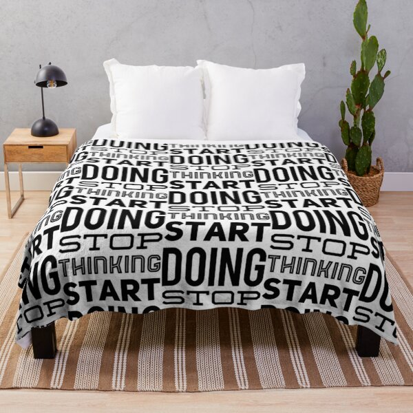 Item preview, Stop Thinking Start Doing designed and sold by hal-omaggard.
