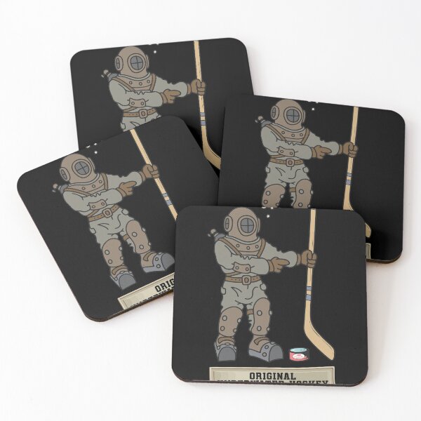 Item preview, Original Underwater Hockey Vintage Diver Art designed and sold by SADIERMANN.