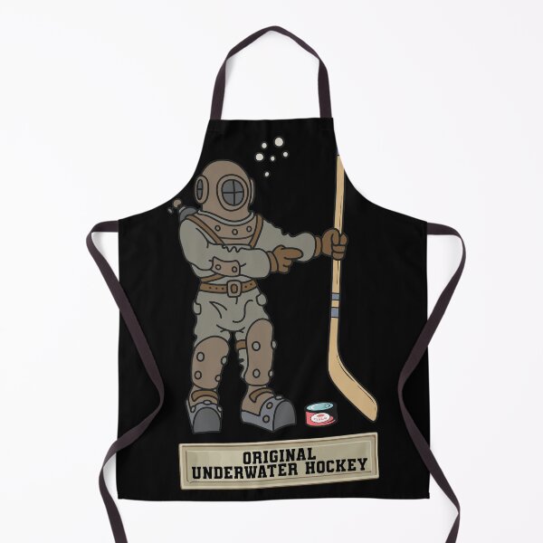 Item preview, Original Underwater Hockey Vintage Diver Art designed and sold by SADIERMANN.