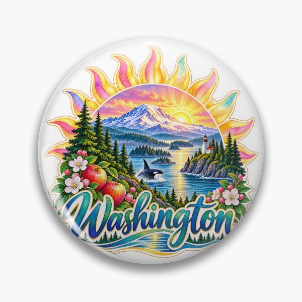 Item preview, Evergreen State Sun designed and sold by Whimspired By Paxx.