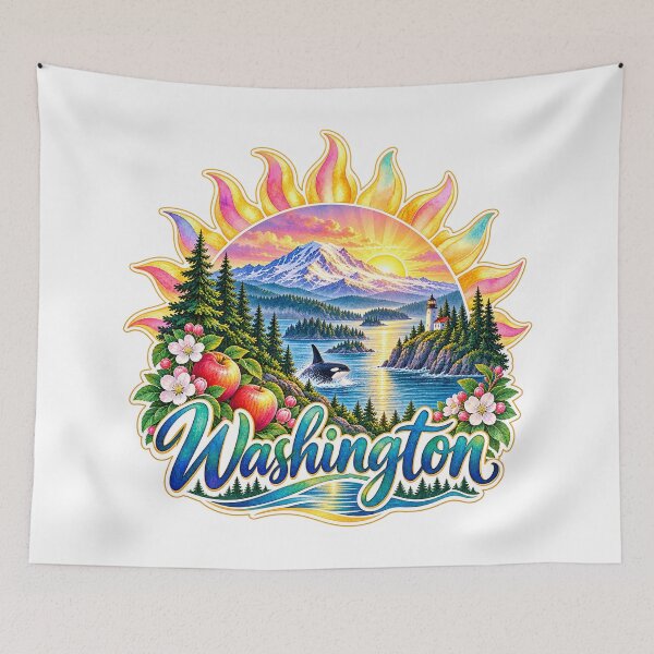 Item preview, Evergreen State Sun designed and sold by Whimspired By Paxx.