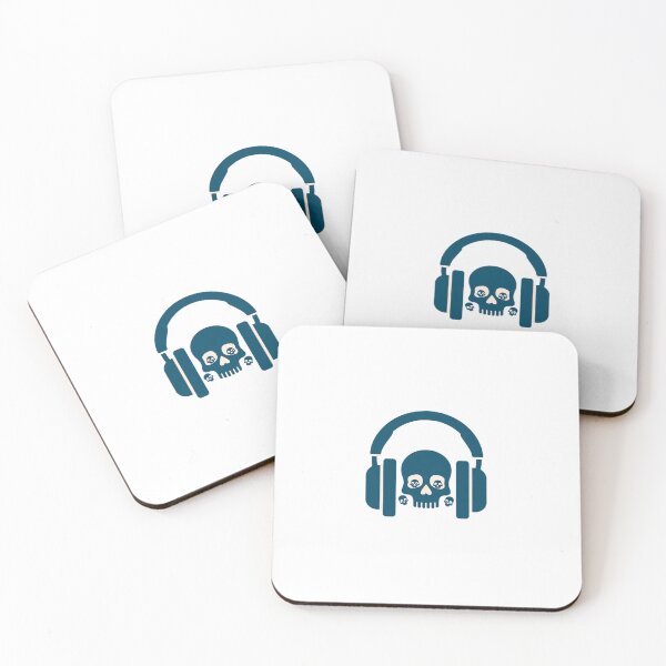 Item preview, Recursive Skull Beats – Surreal Headphone Skull Design designed and sold by Alphakenon.