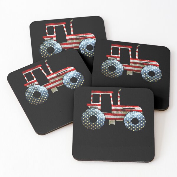 Item preview, Flag With Tractor Patriotic Farmer American Flag  designed and sold by MarjorieJara.