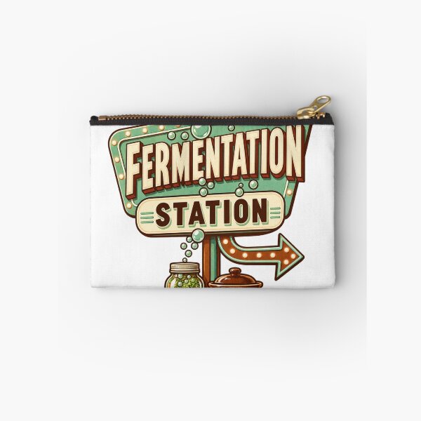 Aperçu de l'œuvre Panneau rétro « Station de fermentation » - Cadeau de fermentation créée et vendue par ys96.
