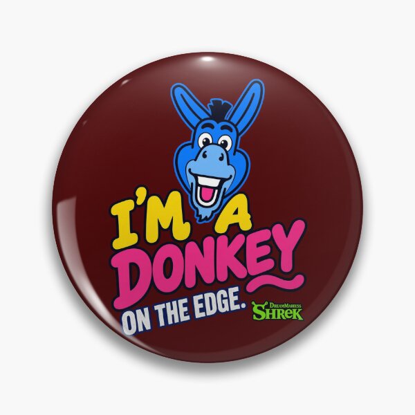 Item preview, Donkey On The Edge   designed and sold by kameitatsu5222.