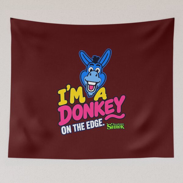 Item preview, Donkey On The Edge   designed and sold by kameitatsu5222.