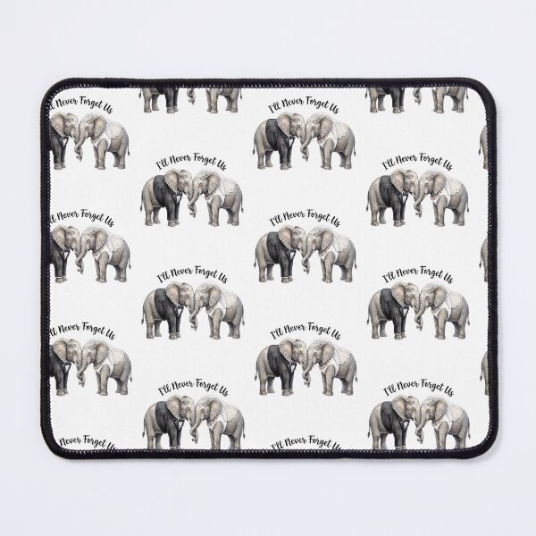 Item preview, Elephant Wedding Couple Standing designed and sold by Tiffany Roy.