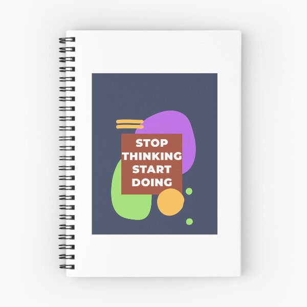 Item preview, Stop Thinking Start Doing  designed and sold by hal-omaggard.