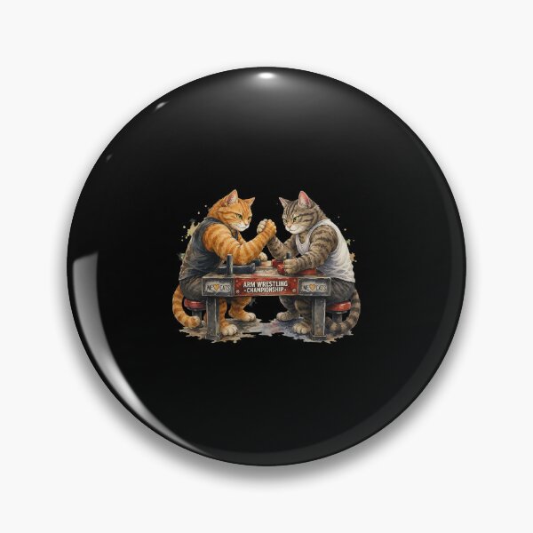 Item preview, Funny Cats Arm Wrestling Championship Art designed and sold by SADIERMANN.
