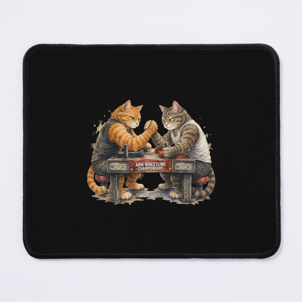 Item preview, Funny Cats Arm Wrestling Championship Art designed and sold by SADIERMANN.