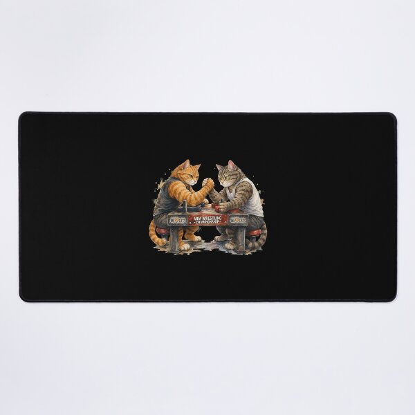 Item preview, Funny Cats Arm Wrestling Championship Art designed and sold by SADIERMANN.