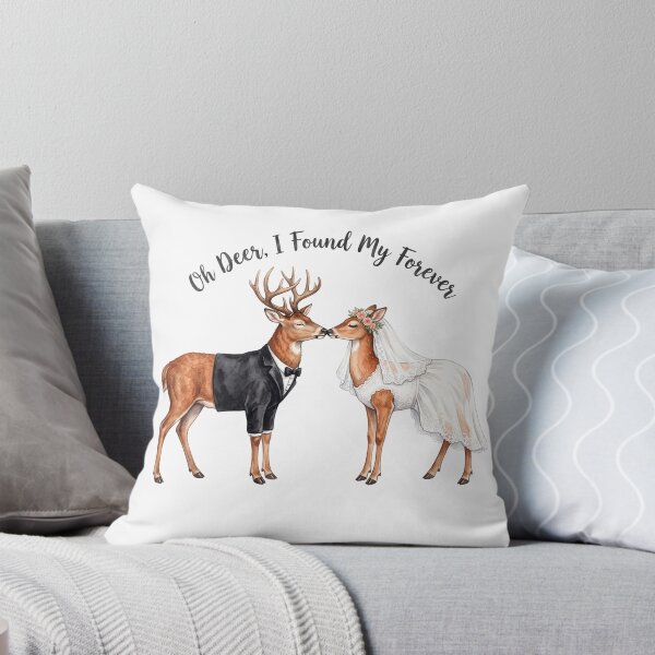 Item preview, Deer Couple Wedding Standing designed and sold by Tiffany Roy.