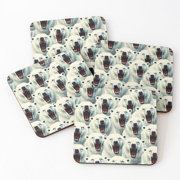 Item preview, Roaring Polar Bear Pattern designed and sold by pUNKnown.
