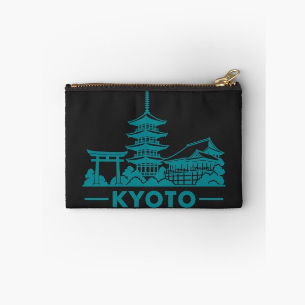 Item preview, Kyoto Japan Line Art Skyline Poster designed and sold by CMYKStudio.