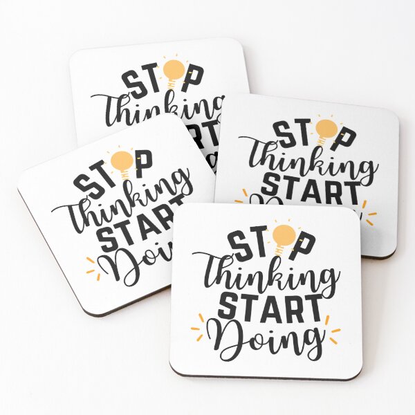 Item preview, Stop Thinking Start Doing designed and sold by hal-omaggard.