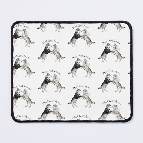 Item preview, Wolf Couple Wedding Standing designed and sold by Tiffany Roy.