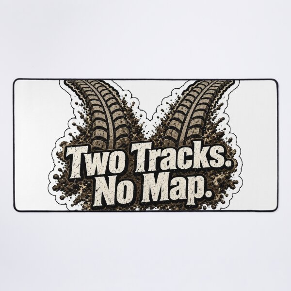 Item preview, Two Tracks. No Map. designed and sold by Freckled-Monkey.