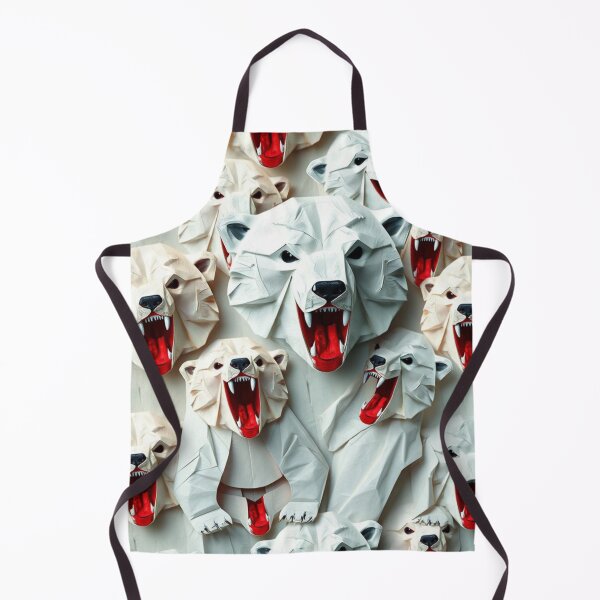 Item preview, Paper Roaring Polar Bear Pattern designed and sold by pUNKnown.