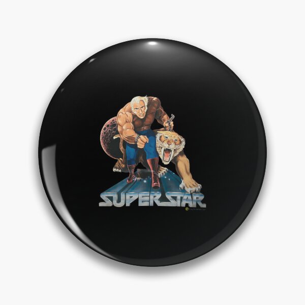 Item preview, Super Star Man and Saber-Tooth Tiger Retro Art designed and sold by SADIERMANN.