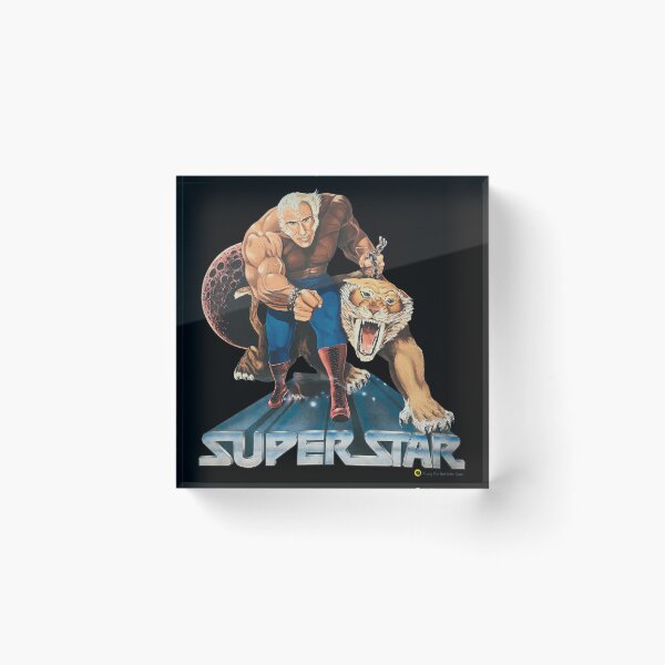 Item preview, Super Star Man and Saber-Tooth Tiger Retro Art designed and sold by SADIERMANN.