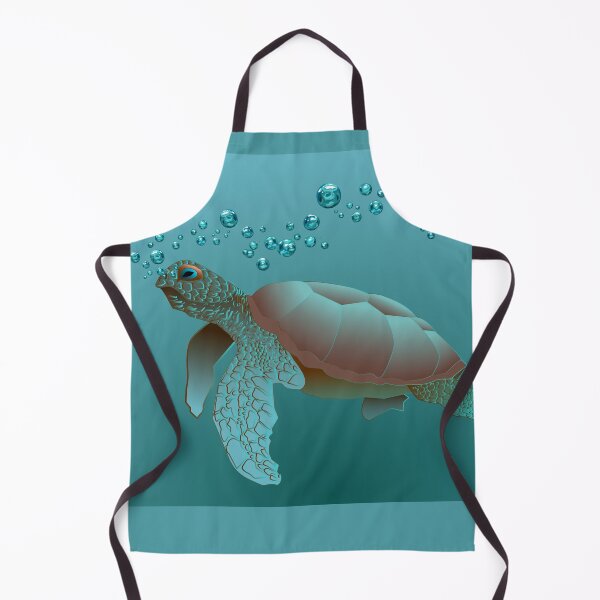 Item preview, Sea Turtle Blowing Bubbles designed and sold by Candie Witherspoon.