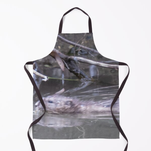 Item preview, North American Beaver Swimming-Side View designed and sold by WilesNailsPower.