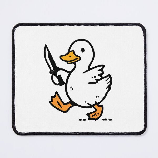 Item preview, Chaotic Duck with a Knife – Cute But Dangerous designed and sold by Alphakenon.