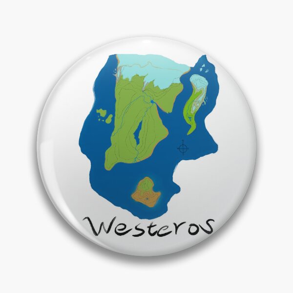 Item preview, Westeros topographical map  designed and sold by LartistM.