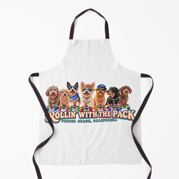 Item preview, Rollin’ With the Pack – Venice Beach Skate Dogs designed and sold by Russell Thorne.