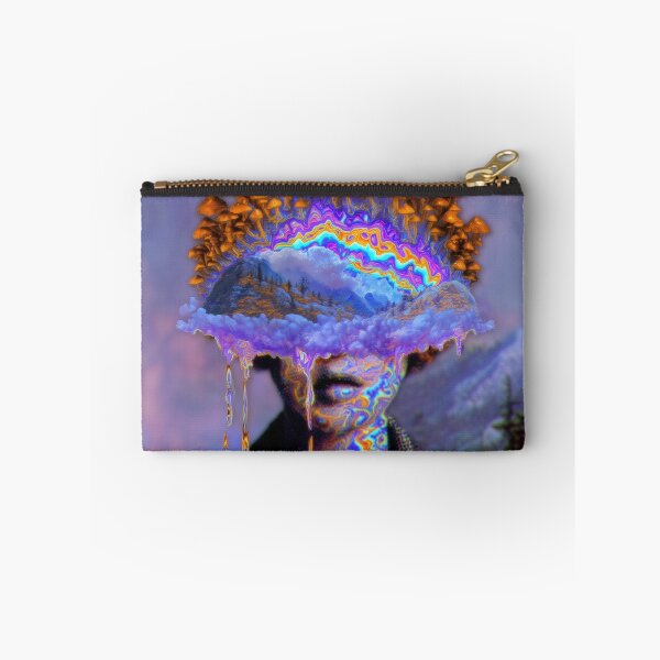 Item preview, Deep Dive Into Mushroom Psychedelic Portrait designed and sold by MongLongStudio.
