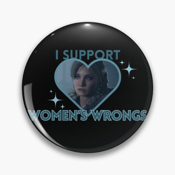 Item preview, I Support Women's Wrongs Jess designed and sold by LivzazArt.