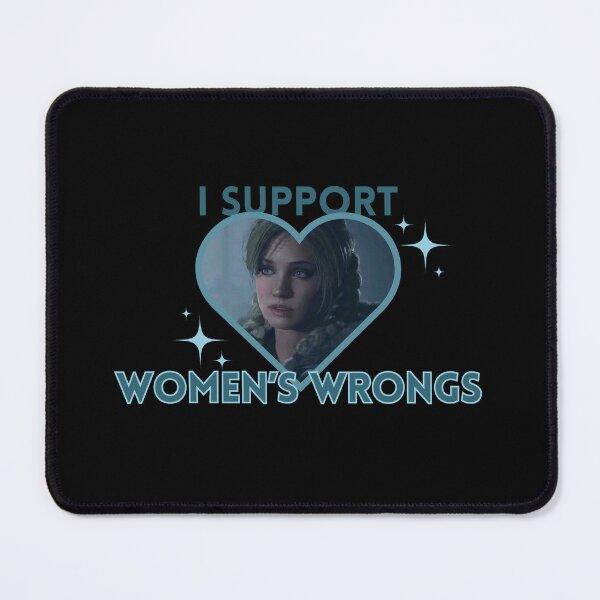 Item preview, I Support Women's Wrongs Jess designed and sold by LivzazArt.