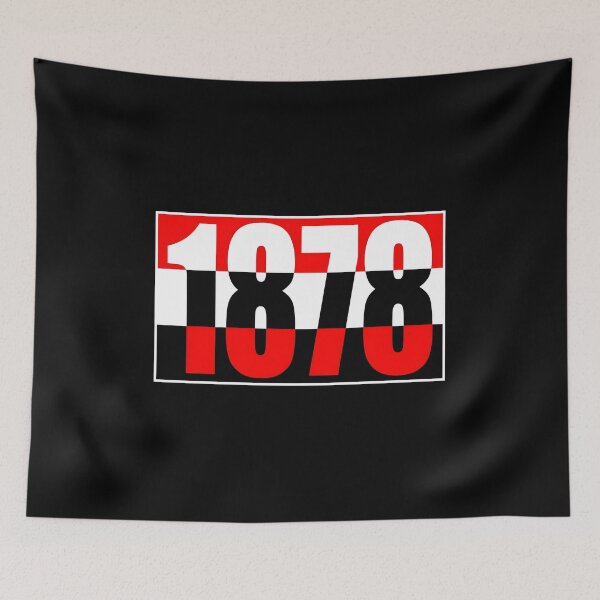 Item preview, Retro 1878 Est Year Geometric Block Color Design designed and sold by DovieBahringer.
