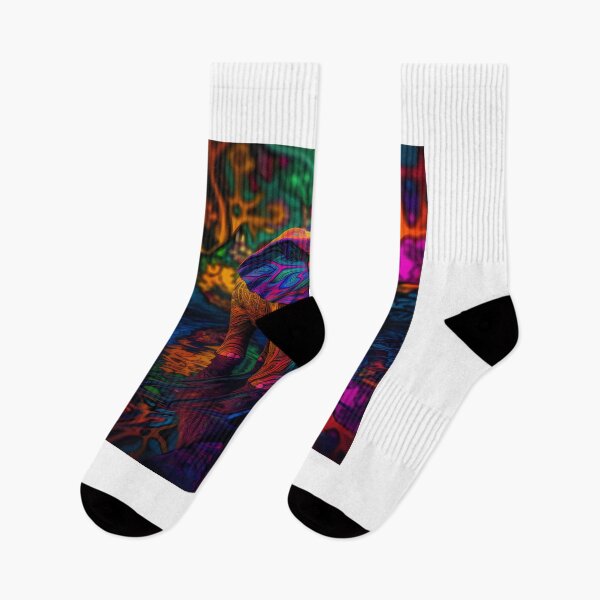 Artikelvorschau, Ein psychedelischer kleiner Elefant entworfen und verkauft von MongLongStudio.