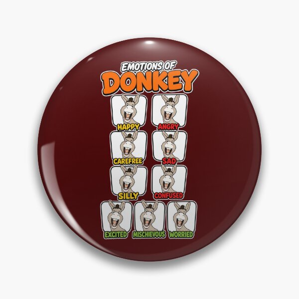 Item preview, Many Moods Of A Funny Donkey designed and sold by kameitatsu5222.