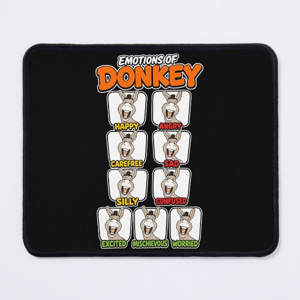 Item preview, Many Moods Of A Funny Donkey designed and sold by kameitatsu5222.