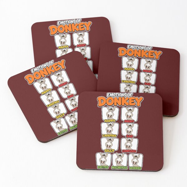 Item preview, Many Moods Of A Funny Donkey designed and sold by kameitatsu5222.