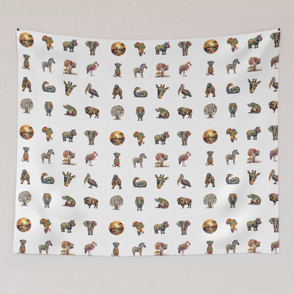 Item preview, Africa - sticker bundle, stickers - 16 pieces designed and sold by sabantha.
