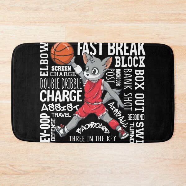 Item preview, Basketball Cartoon Character and Game Term Design designed and sold by SADIERMANN.
