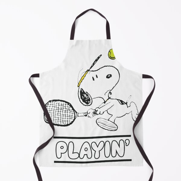 Item preview, Snoopy Playing Tennis Playin' Retro Cartoon Art designed and sold by SADIERMANN.