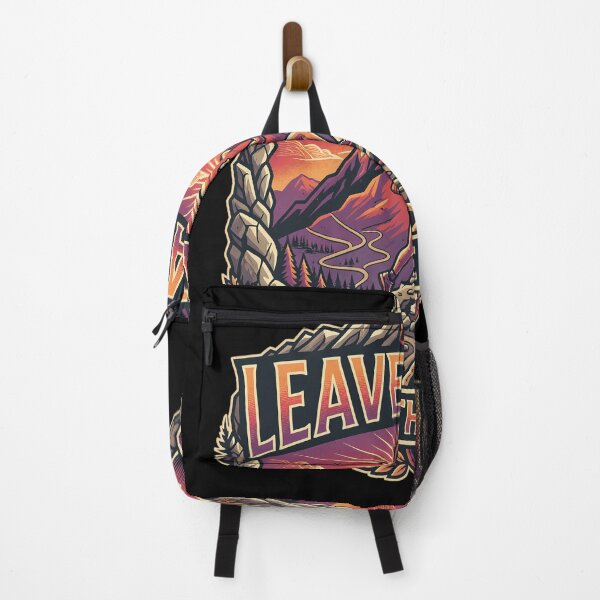 Item preview, Leave It All On The Trail Mountain Runner Art designed and sold by SADIERMANN.
